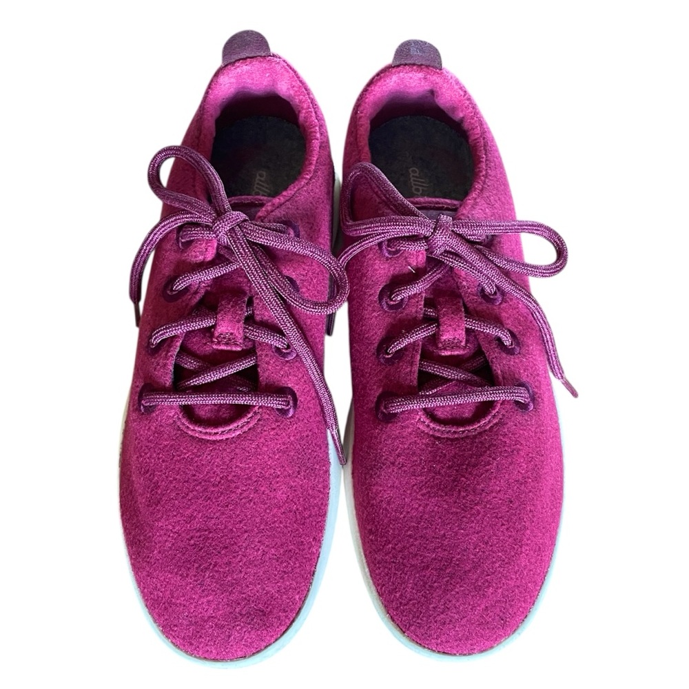 allbirds Women's Berry Wool Lace-Up Sneakers
